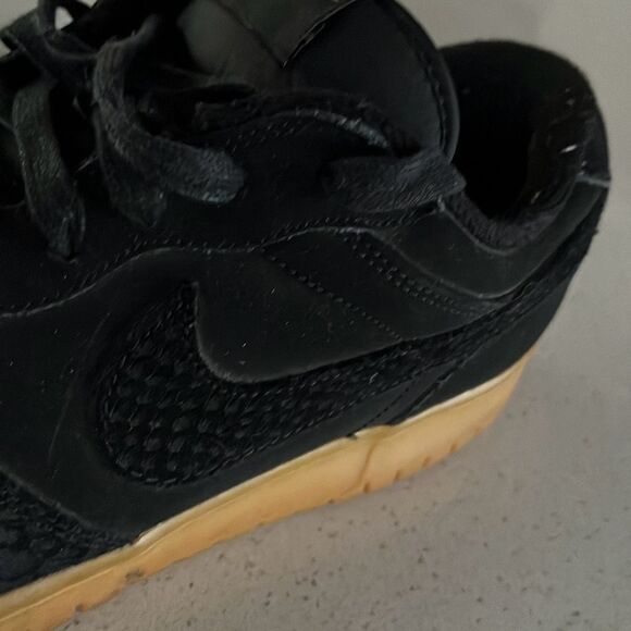 Nike Big Low Lux Men's Shoe Sneaker Size 12 Black Gum - Picture 4 of 11